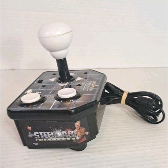 2018 WWE Wrestlemania Steel Cage Challenge Plug and Play TV Game Console WWF - Picture 3 of 6